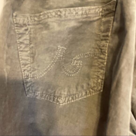 AG Adriano Goldschmied Skinny Grey Corduroy Jeans Pants Maternity Size 27 - Picture 7 of 9